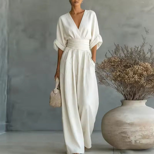 Sophia – mono elegante con escote en V