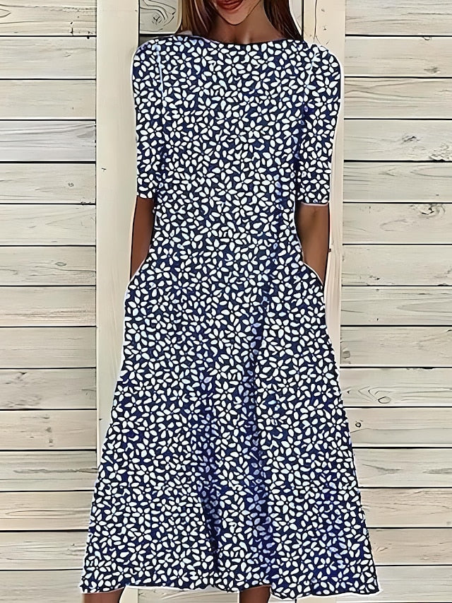 Ana | Vestido Coastal Bloom