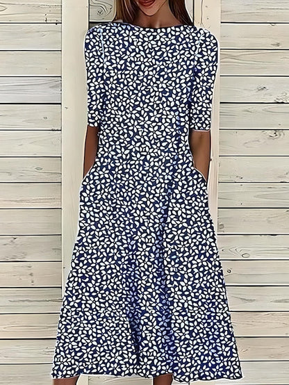 Ana | Vestido Coastal Bloom